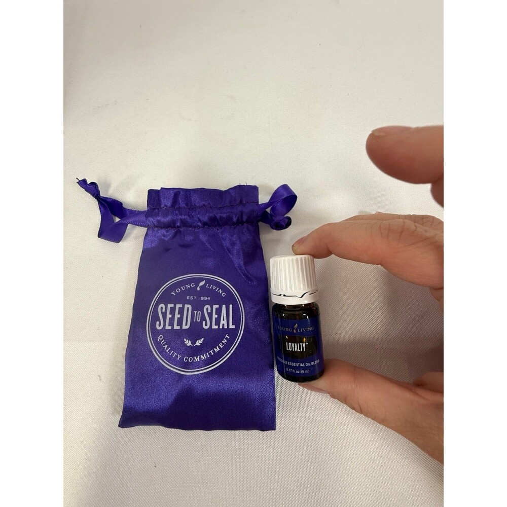 Young Living Loyalty™ Premium Essential Oil Blend 5ml. NEW SEALED W/ Velvet bag